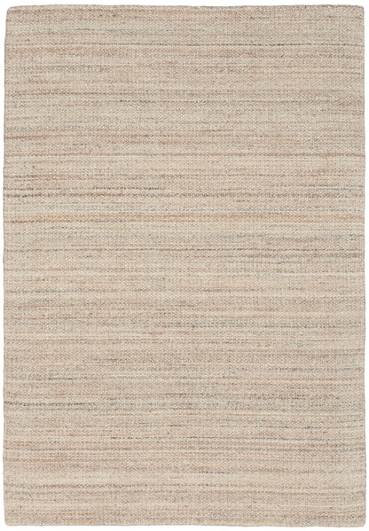 Calvin Klein CK040 Abrash ABA01 Ivory Grey Contemporary Hand Knotted Rug