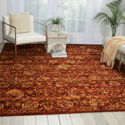 Nourison Home Rhapsody  Sienna Gold  Transitional