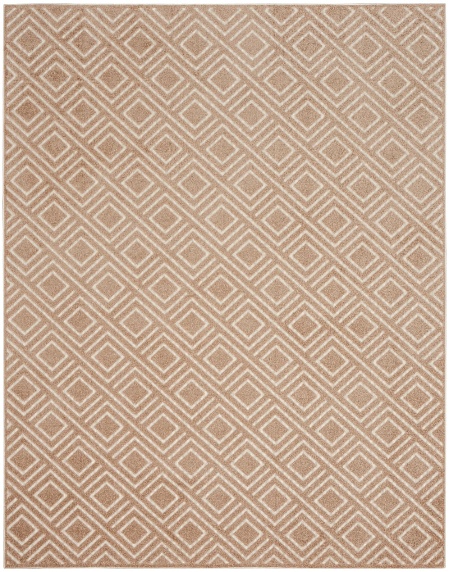Nourison Home Care Free  Brown  Contemporary