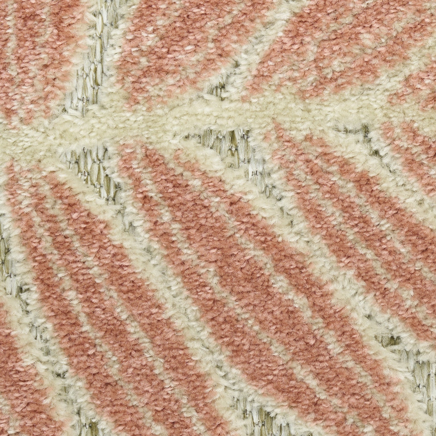 Nourison Home Aloha  Sage Rose  Contemporary
