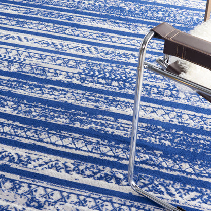 Nourison Home Whimsicle  Navy Ivory  Transitional