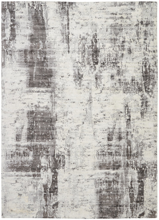 Nourison Home Safari Dreams  Ivory Grey  Contemporary