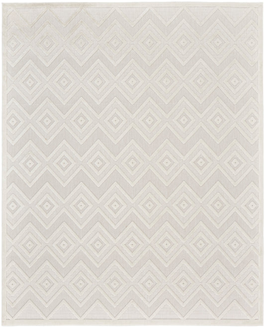 Nourison Home Versatile  Ivory White  Contemporary
