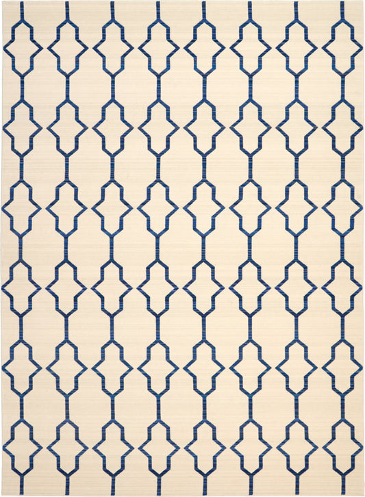 Barclay Butera Butera Collection  Ivory Navy  Transitional