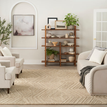 Nourison Home Graceful  Taupe  Contemporary