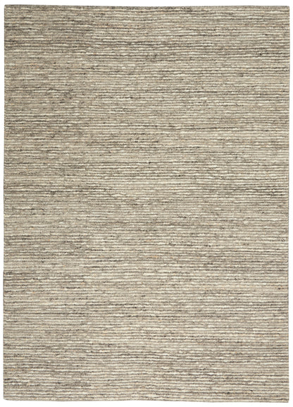 Calvin Klein Kathmandu CK920 Grey Contemporary Knotted Rug