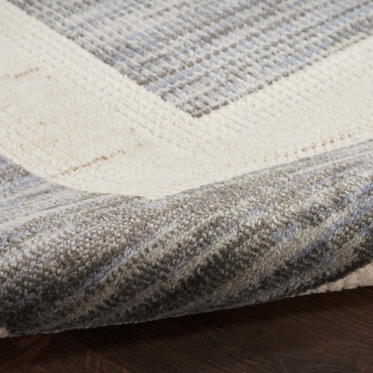 Nourison Home Serenity Home  Grey Ivory  Contemporary