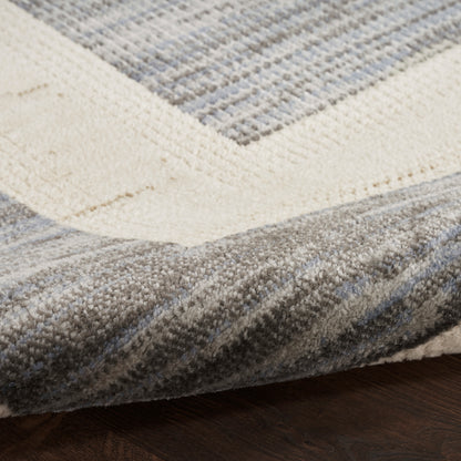 Nourison Home Serenity Home  Grey Ivory  Contemporary
