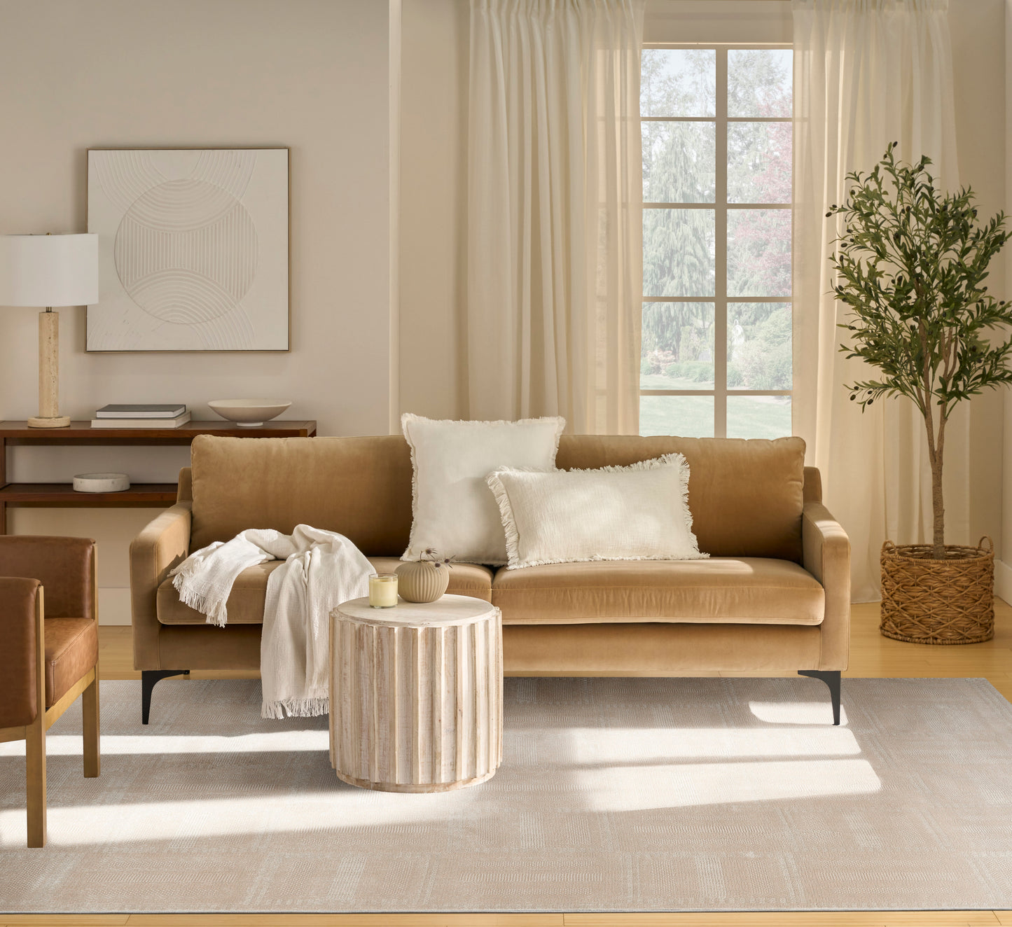 Nourison Home Nordic  Taupe  Contemporary