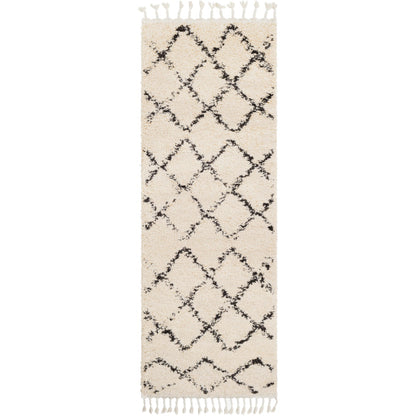 Surya Berber Shag BBE-2300 Charcoal Global Machinemade Rug