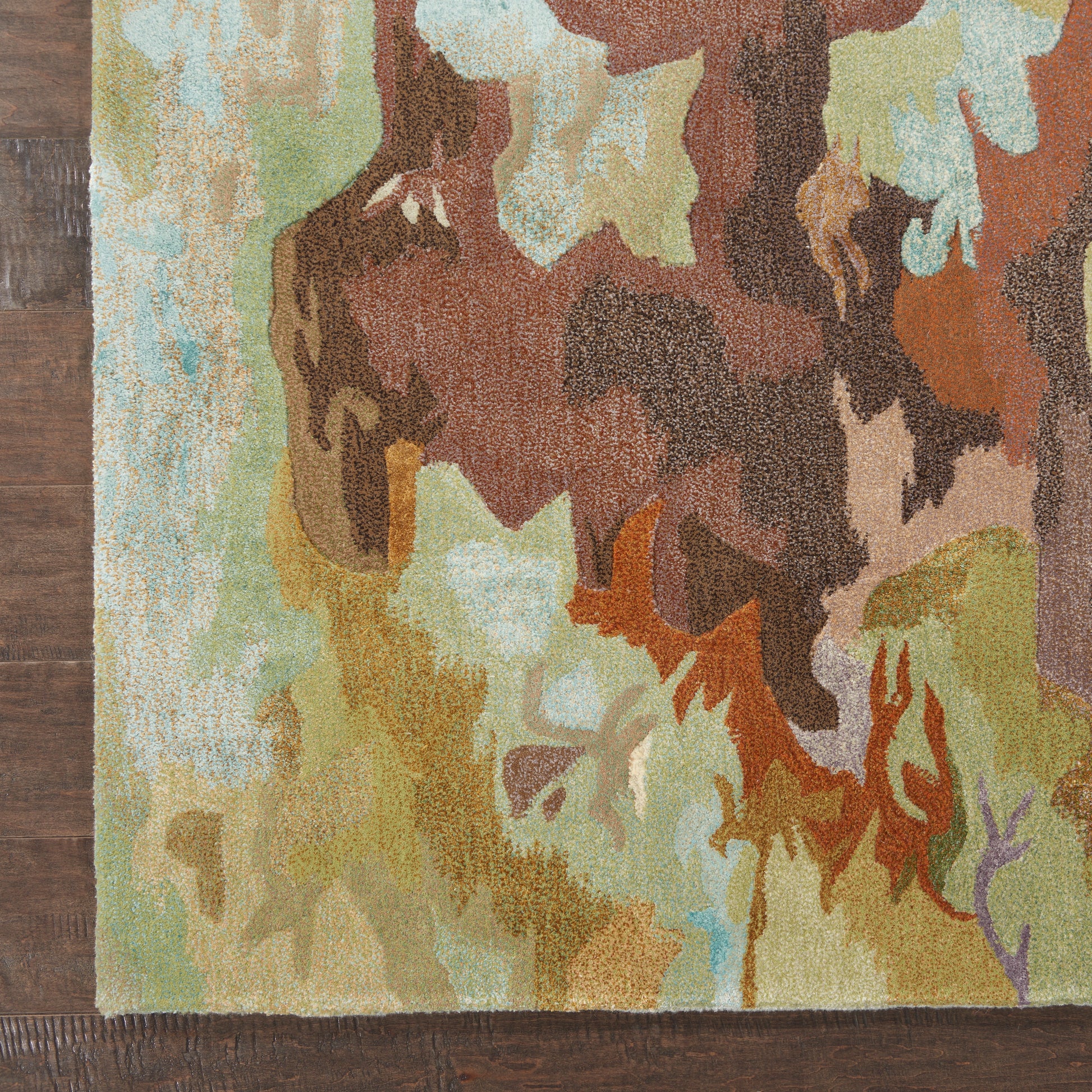 Nourison Home Prismatic  Multicolor  Contemporary