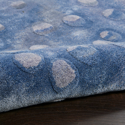 Nourison Home Prismatic  Blue  Contemporary