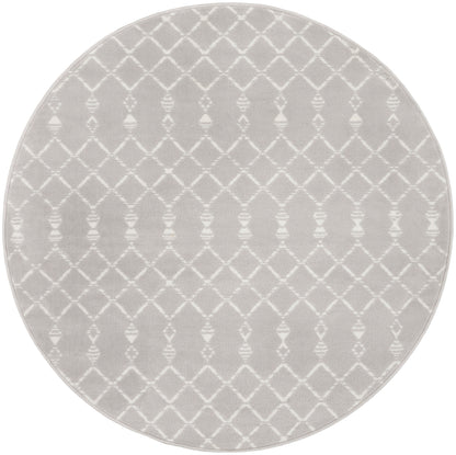 Nourison Home Whimsicle WHS02 Grey Contemporary Power-loomed Rug