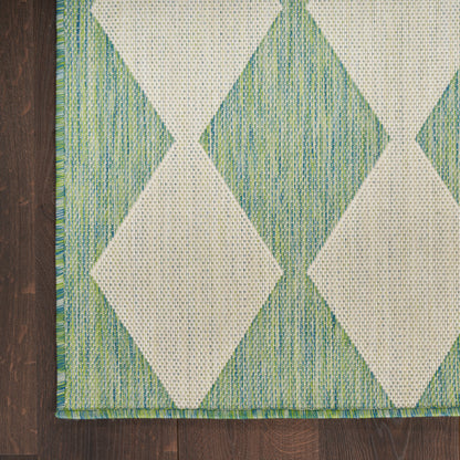 Nourison Home Positano  Blue Green  Contemporary