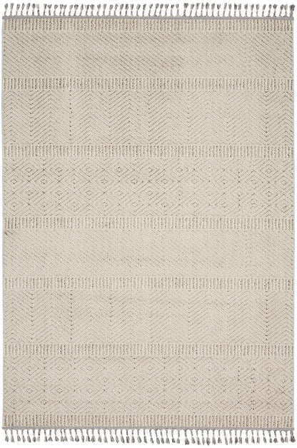 Nourison Home Paxton PAX06 Taupe Contemporary Power-loomed Rug