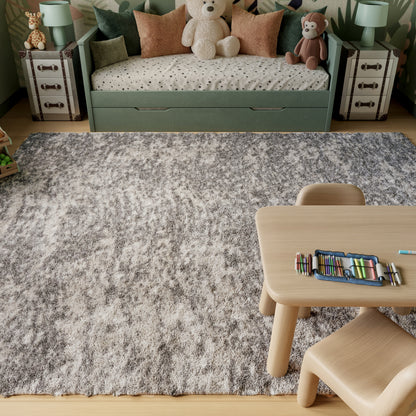 Nourison Home Dreamy Shag  Charcoal Grey  Contemporary