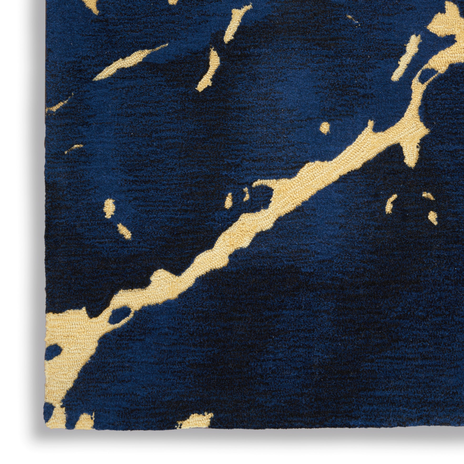 Nourison Home Symmetry  Navy  Contemporary