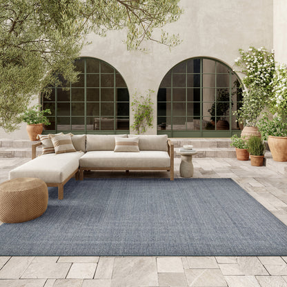 Nourison Home Tulum  Denim  Contemporary