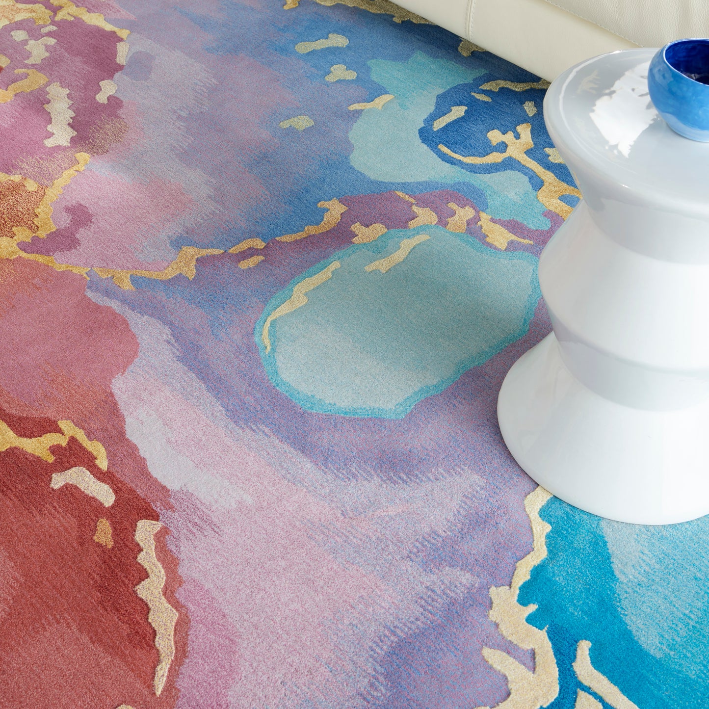 Nourison Home Prismatic  Multicolor  Contemporary