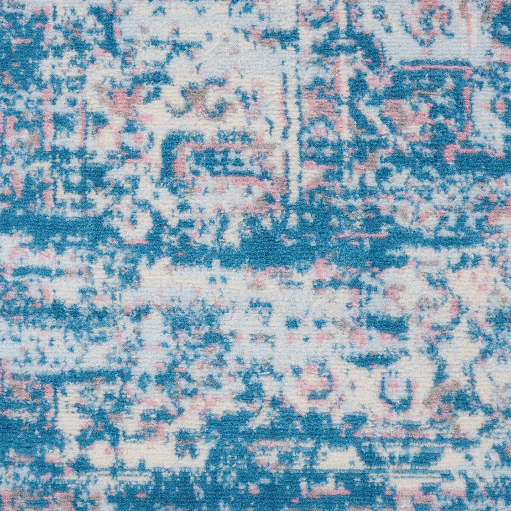 Nourison Home Grafix  Blue  Transitional