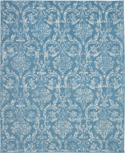 Nourison Home Jubilant  Blue  Transitional