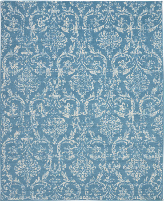 Nourison Home Jubilant  Blue  Transitional