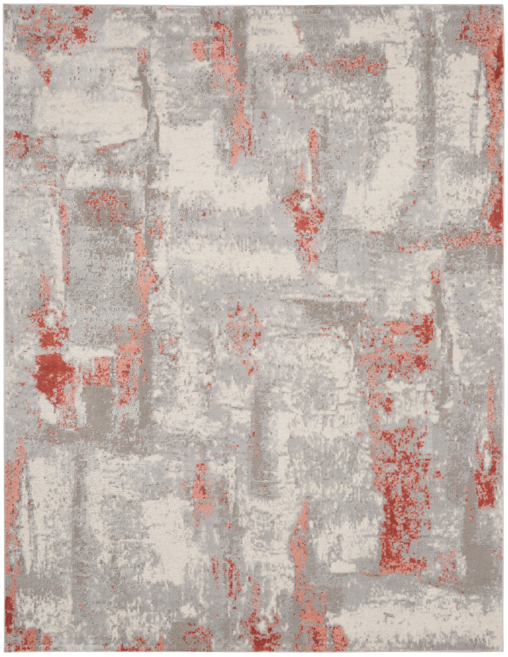 Nourison Home Elation  Grey Brick  Contemporary
