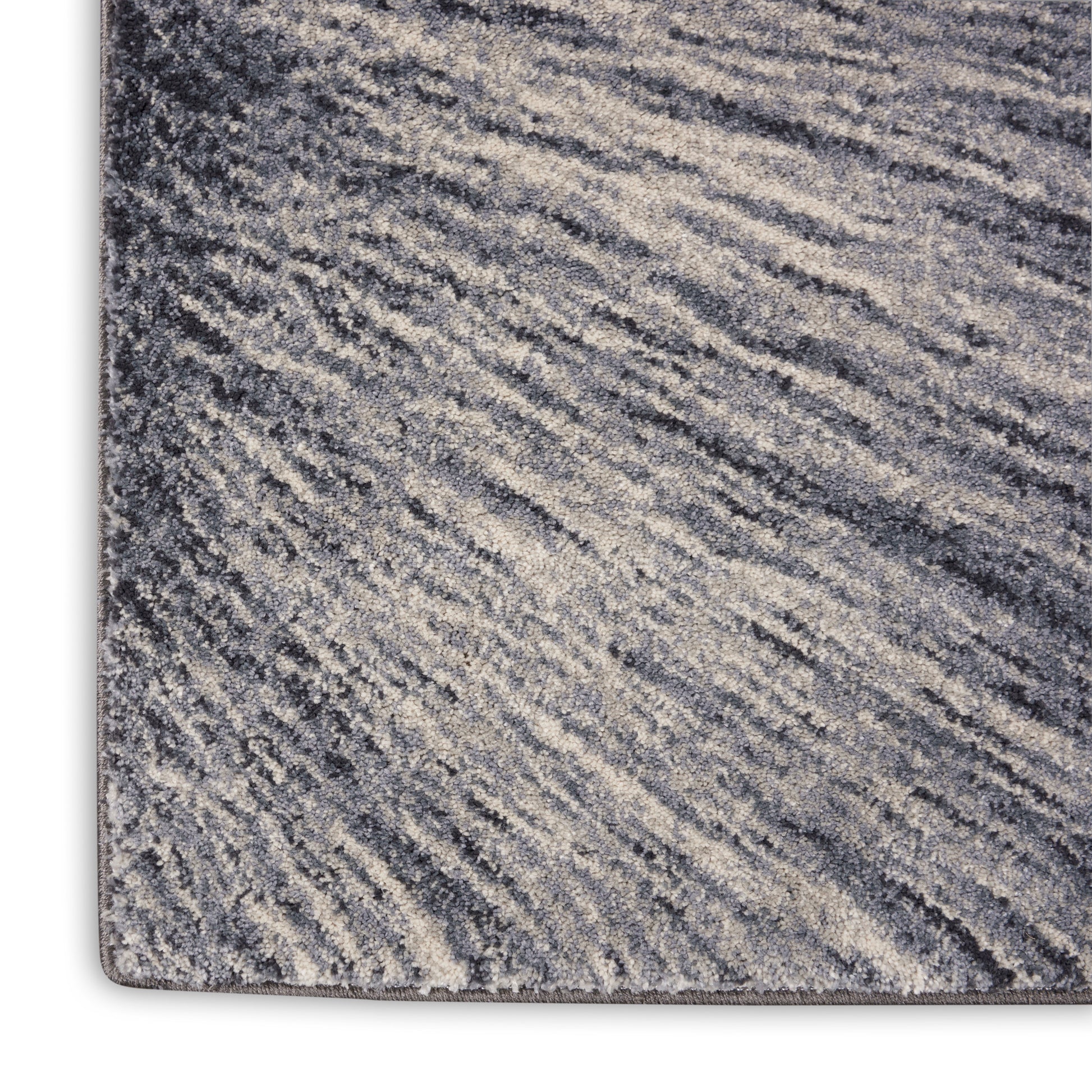 Nourison Home Moroccan Celebration  Blue Grey  Contemporary