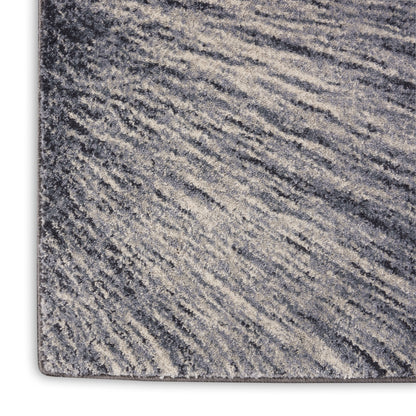 Nourison Home Moroccan Celebration  Blue Grey  Contemporary