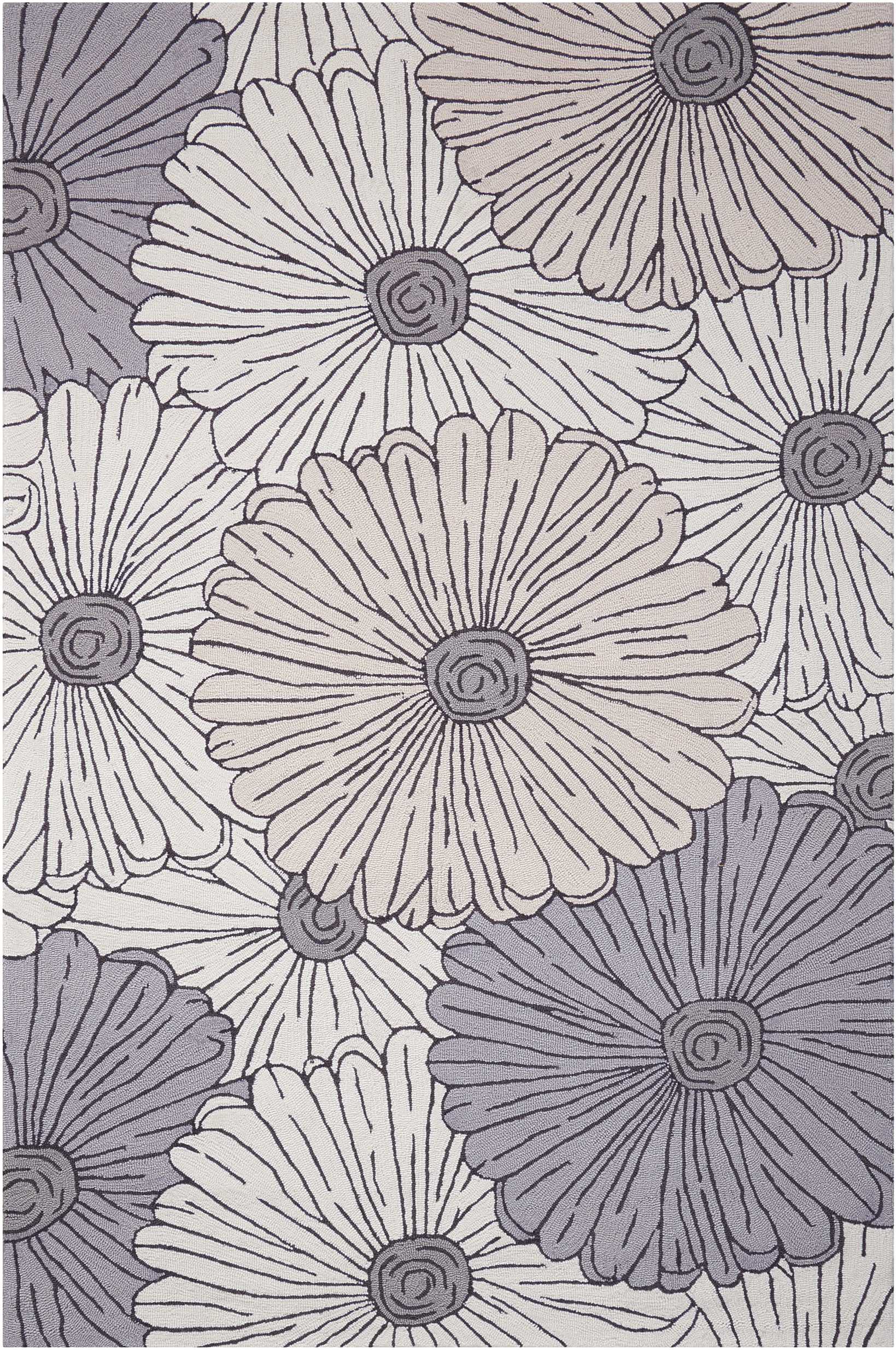 Nourison Home Fantasy  Ivory Multicolor  Contemporary