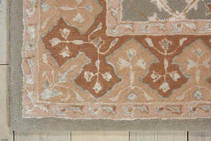 Nourison Home Symphony  Light Green  Traditional