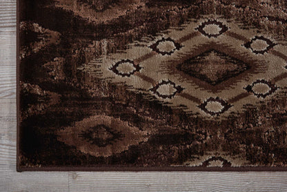 Nourison Home Karma  Chocolate  Transitional