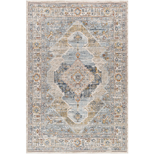Surya Beckham BCM-2305 Charcoal Traditional Machinemade Rug
