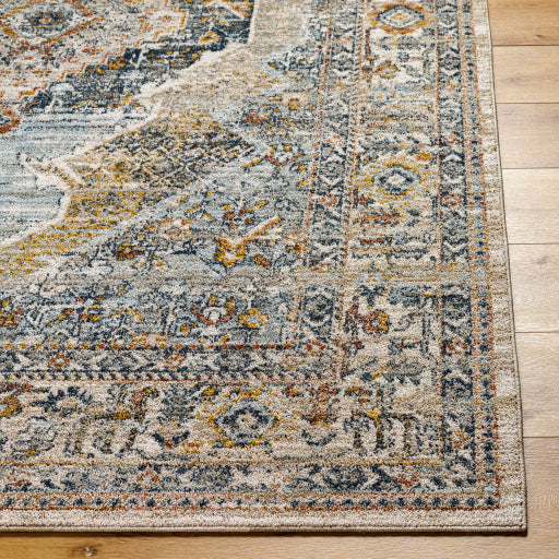 Surya Beckham BCM-2305 Charcoal Traditional Machinemade Rug