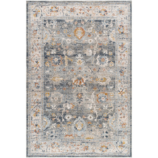 Surya Beckham BCM-2306 Medium Gray Traditional Machinemade Rug