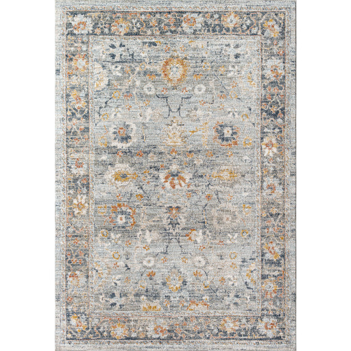 Surya Beckham BCM-2307 Ice Blue Traditional Machinemade Rug