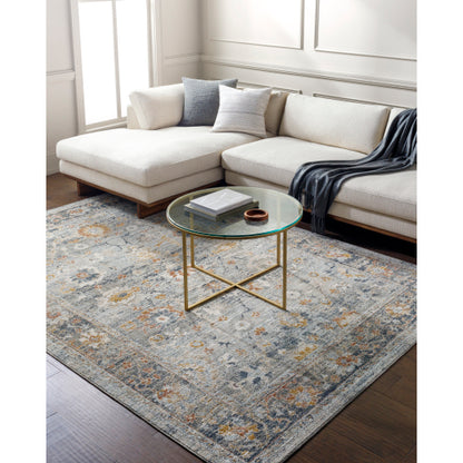 Surya Beckham BCM-2307 Ice Blue Traditional Machinemade Rug