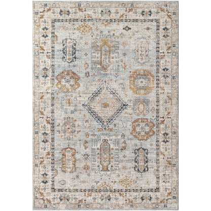 Surya Beckham BCM-2314 Ice Blue Global Machinemade Rug