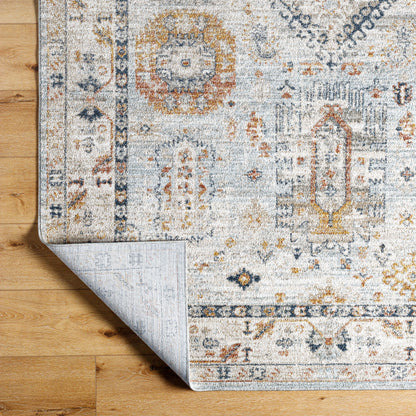 Surya Beckham BCM-2314 Ice Blue Global Machinemade Rug