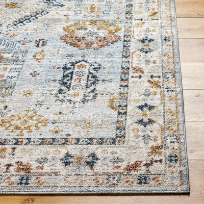 Surya Beckham BCM-2314 Ice Blue Global Machinemade Rug