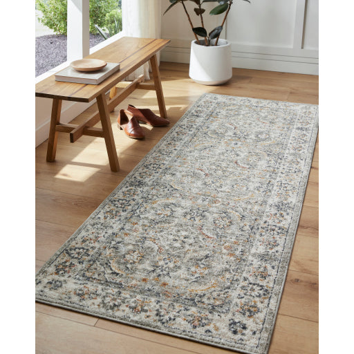 Surya Beckham BCM-2317 Medium Gray Traditional Machinemade Rug