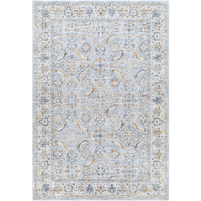 Surya Beckham BCM-2318 Ice Blue Traditional Machinemade Rug
