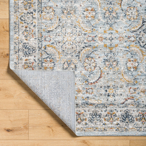 Surya Beckham BCM-2318 Ice Blue Traditional Machinemade Rug