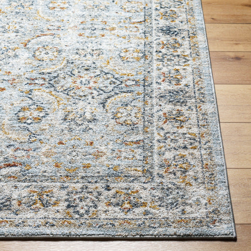 Surya Beckham BCM-2318 Ice Blue Traditional Machinemade Rug