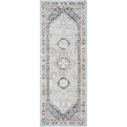 Surya Beckham BCM-2323 Ice Blue Traditional Machinemade Rug