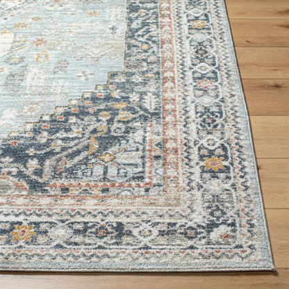 Surya Beckham BCM-2323 Ice Blue Traditional Machinemade Rug