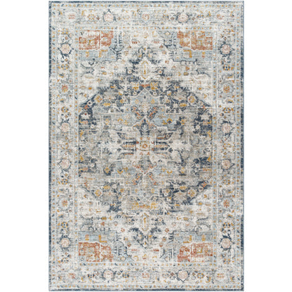 Surya Beckham BCM-2327 Charcoal Traditional Machinemade Rug