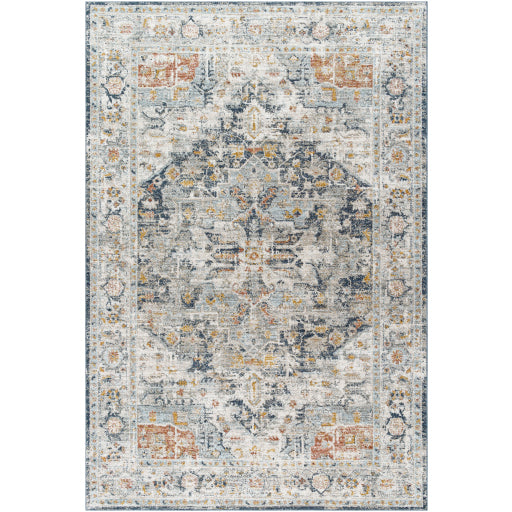 Surya Beckham BCM-2327 Charcoal Traditional Machinemade Rug