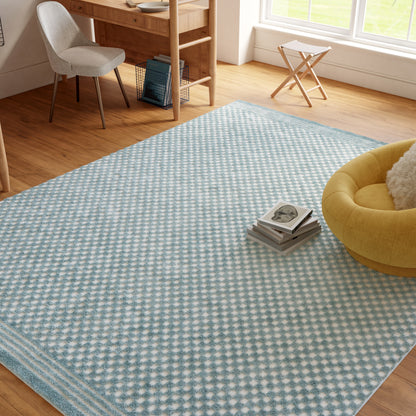 Nourison Home Care Free  Blue  Contemporary