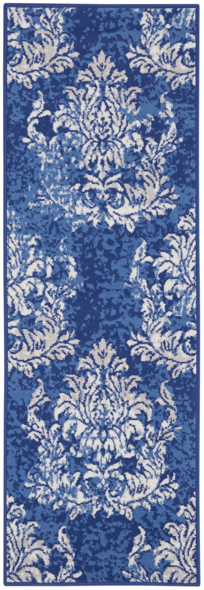 Nourison Home Whimsicle WHS11 Navy Ivory Contemporary Power-loomed Rug